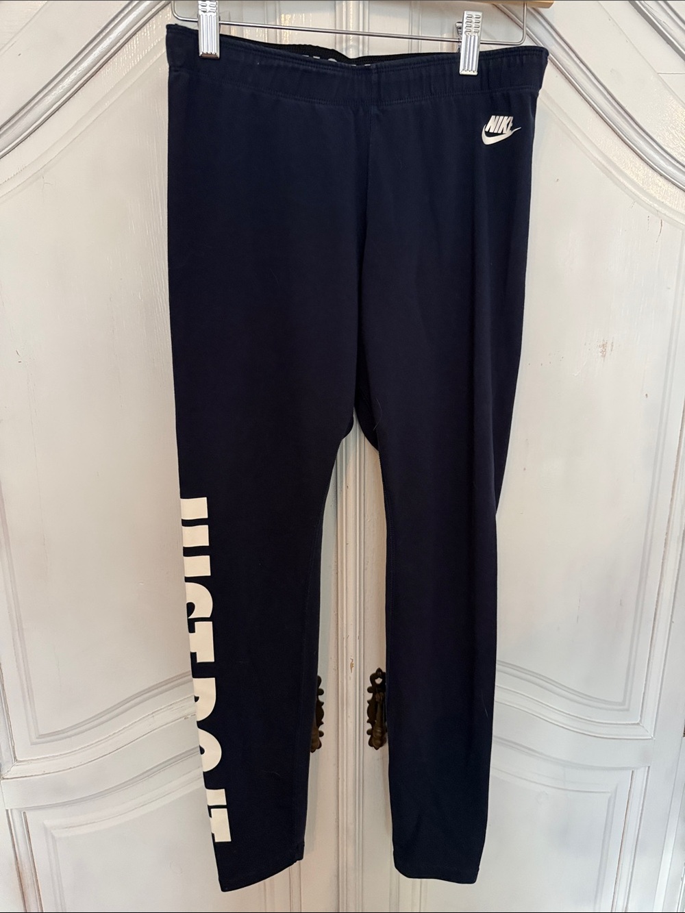 Nike Just Do It Women’s Leggings Workout Athleisure Sporty Running Tights Size M